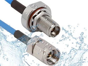 Waterproof (IP68 Rated) RF Cable Assemblies and Interconnects